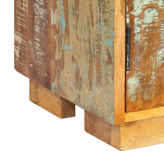 Knygų lentyna, 60x35x180cm, perdirbtos medienos masyvas