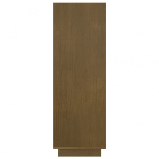Spintelė/kambario pertvara, medaus ruda, 80x35x103cm, pušis