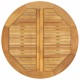 Sodo stalas, 85x75cm, akacijos medienos masyvas