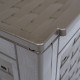 Sodo komposto dėžės, 3vnt., rudos, 60x60x83cm, plastikas, 900l