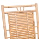 Supama kėdė su pagalvėle, bambukas (41894+47540)