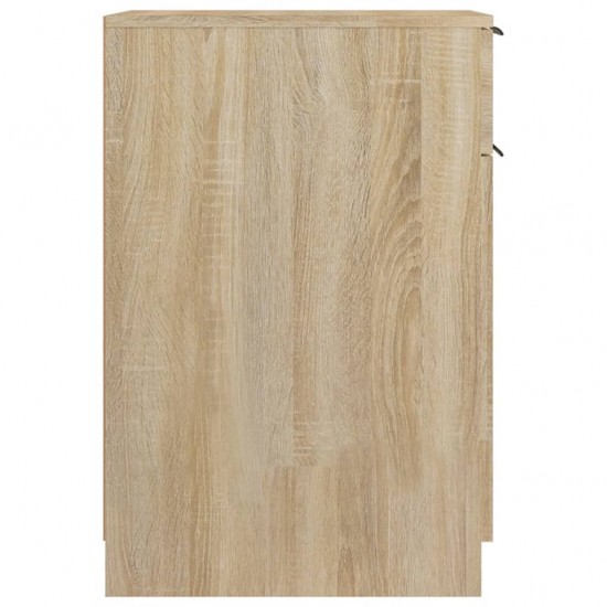 Rašomojo stalo spintelė, ąžuolo, 33,5x50x75cm, apdirbta mediena