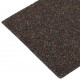 Lipnūs laiptų kilimėliai, 15vnt., tamsiai rudi, 60x25cm