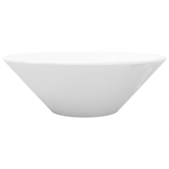 Dubens Formos Vonios Kambario Praustuvas, Keramika/Porcelianas, Baltas