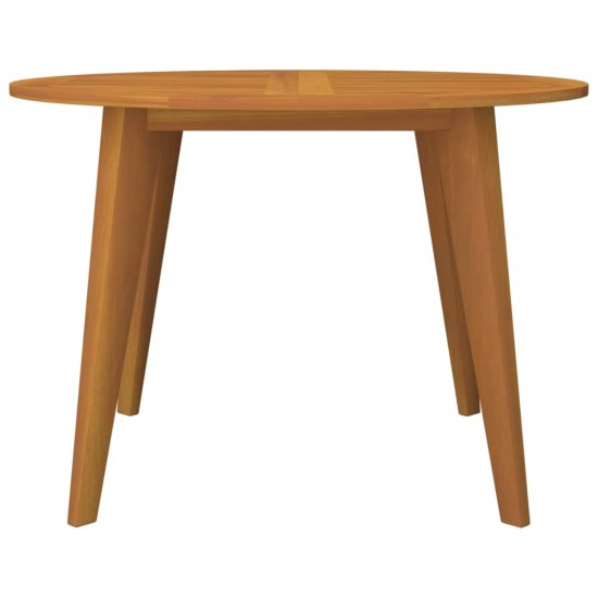 Sodo stalas, 110x75cm, akacijos medienos masyvas