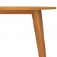 Sodo stalas, 110x75cm, akacijos medienos masyvas