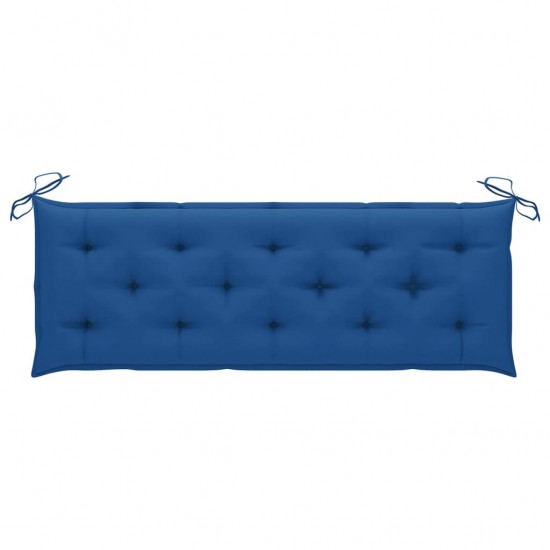 Sodo suoliuko pagalvėlė, mėlynos spalvos, 150x50x7cm, audinys