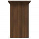 Rašomasis stalas, rudos ąžuolo spalvos, 80x45x74cm, mediena