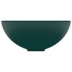 Prabangus praustuvas, matinis žalias, 32,5x14cm, keramika