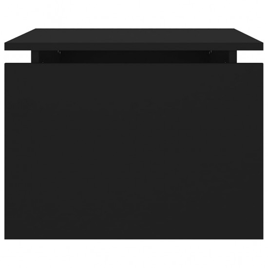 Kavos staliukas, juodos spalvos, 68x50x38cm, MDP