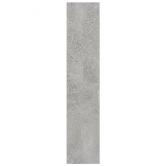 Sieninė lentyna, betono pilkos spalvos, 90x16x78cm, MDP