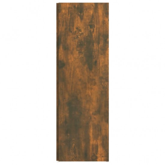 Kampinė spintelė, dūminio ąžuolo, 33x33x100cm, apdirbta mediena
