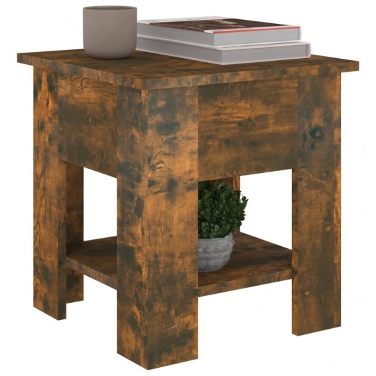 Kavos staliukas, dūminio ąžuolo, 40x40x42cm, apdirbta mediena