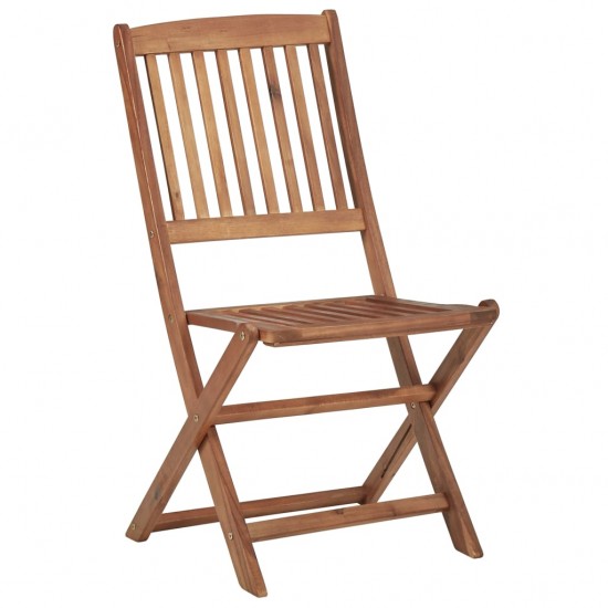 Sulankstomos lauko kėdės, 6vnt., akacijos medienos masyvas
