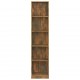 Spintelė knygoms, 5 aukštų, ąžuolo,40x24x175cm, mediena