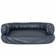 Ergonomiška lova šunims, tamsiai mėlyna, 75x53cm, dirbtinė oda