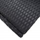 Baro komplektas su pagalvėmis, 7 dalių, juodas, poliratanas