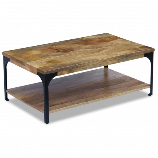 Kavos staliukas, mango mediena, 100x60x38 cm