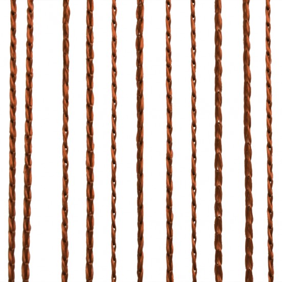 Virvelinės užuolaidos, 2vnt., 140x250cm, rudos spalvos