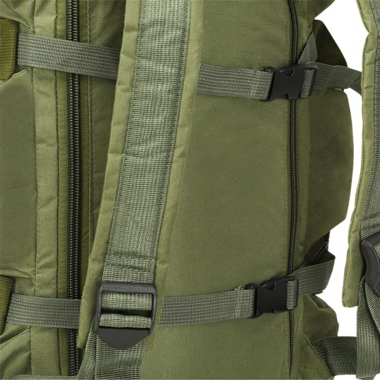 3-1 Militaristinio stiliaus daiktų krepšys, žalias, 90l