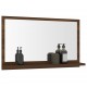 Vonios veidrodis, rudas ąžuolo, 60x10,5x37cm, mediena