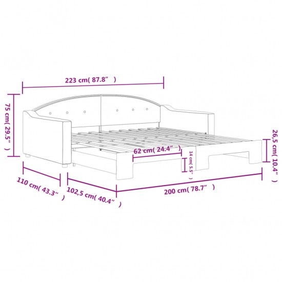 Nature Sodo treliažas, 50x150cm PVC, balta, 6040701