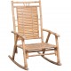 Supama kėdė su pagalvėle, bambukas (41894+314113)