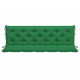 Sodo suoliuko pagalvėlė, žalios spalvos, 180cm, audinys