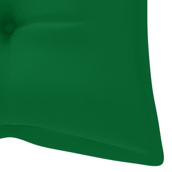 Sodo suoliuko pagalvėlė, žalios spalvos, 120x50x7cm, audinys