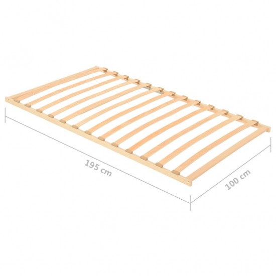 Grotelės lovai su 13 lentjuosčių, 100x200cm