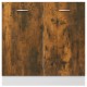 Spintelė praustuvui, dūminio ąžuolo, 80x46x81,5cm, mediena