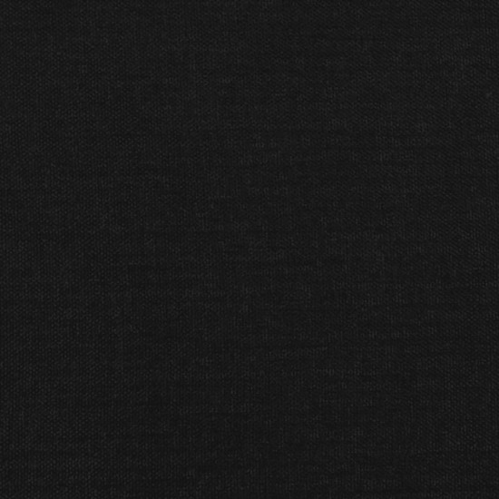 Lova su spyruoklėmis ir čiužiniu, juoda, 200x200 cm, audinys