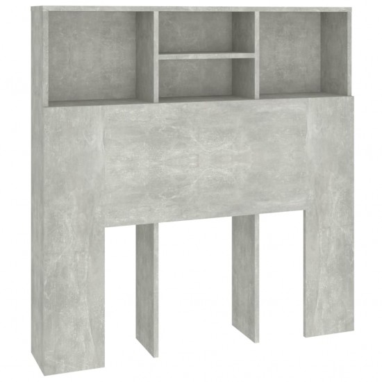 Galvūgalis-spintelė, betono pilkos spalvos, 100x19x103,5cm