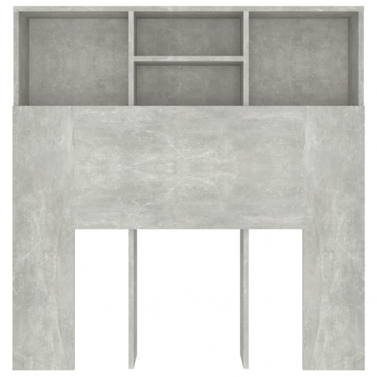 Galvūgalis-spintelė, betono pilkos spalvos, 100x19x103,5cm