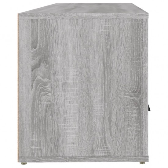 Televizoriaus spintelė, pilka ąžuolo, 100x35x40cm, mediena