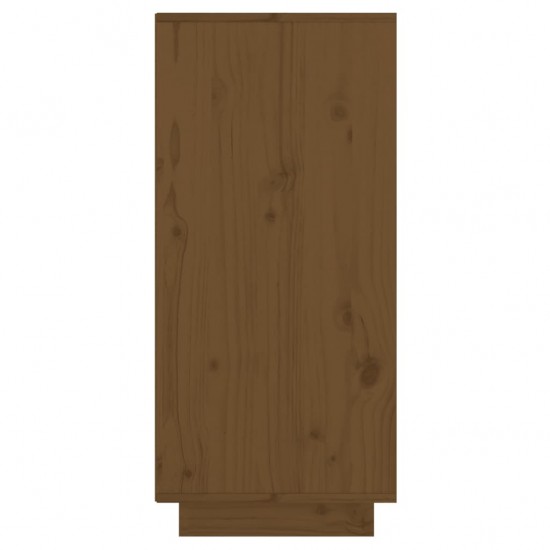 Šoninė spintelė, medaus ruda, 60x34x75cm, pušies masyvas