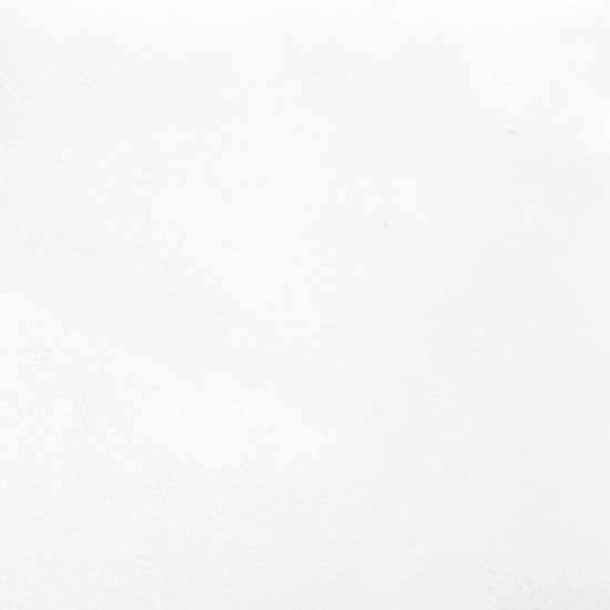 Spyruoklinis čiužinys, baltas, 160x200x20 cm, dirbtinė oda