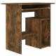 Rašomasis stalas, dūminio ąžuolo spalvos, 80x45x74cm, mediena
