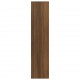 Knygų/šoninė spintelė, ruda ąžuolo, 66x30x130cm, mediena