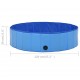 Sulankstomas baseinas šunims, mėlynos spalvos, 120x30cm, PVC