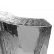 Sodo fontanas, sidabrinis, 60,2x37x122,1cm, plienas