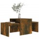 Kavos staliukų rinkinys, dūminio ąžuolo, 100x48x40cm, mediena