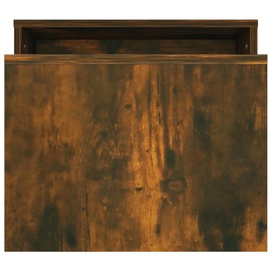 Kavos staliukų rinkinys, dūminio ąžuolo, 100x48x40cm, mediena