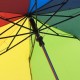 Automatinis sulankstomas skėtis, įvairių spalvų, 124cm