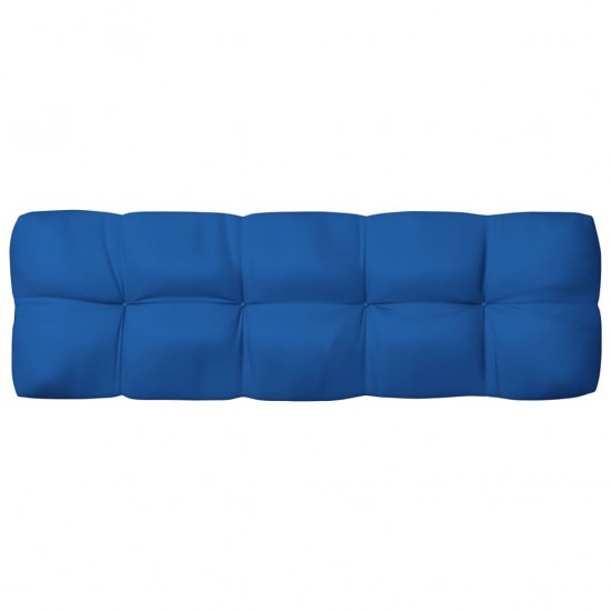 Pagalvėlės sofai iš palečių, 7vnt., karališkos mėlynos spalvos