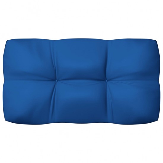 Pagalvėlės sofai iš palečių, 7vnt., karališkos mėlynos spalvos