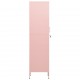 Persirengimo spintelė, rožinė, 35x46x180cm, plienas