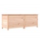 Lauko dėžė pagalvėlėms, 150x50x56cm, eglės medienos masyvas