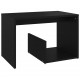Šoninis staliukas, juodos spalvos, 59x36x38cm, MDP