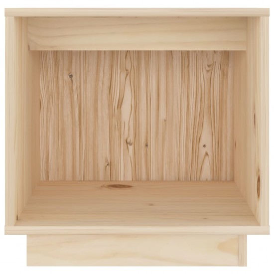 Naktinės spintelės, 2vnt., 40x30x40cm, pušies medienos masyvas